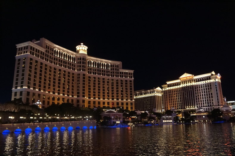 Bellagio Las Vegas at Night
