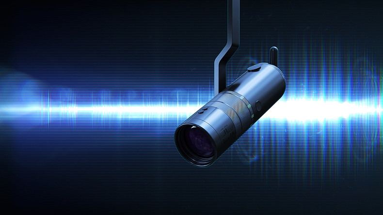 CCTV Flashing Background