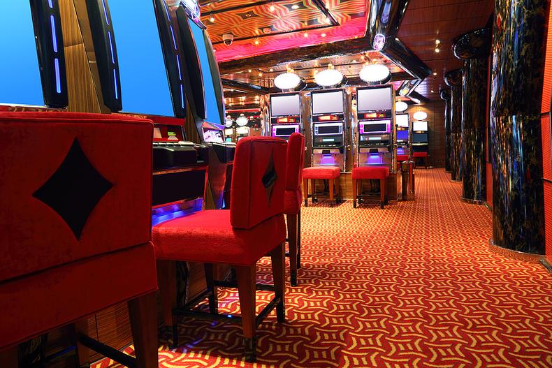 Empty Casino Floor