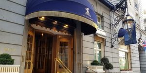 Entrance to the Ritz in London