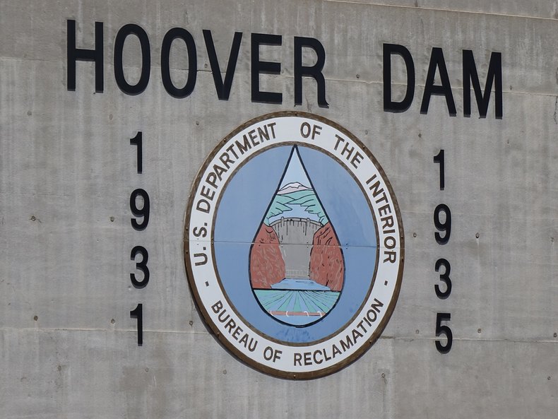 Hoover Dam Plaque