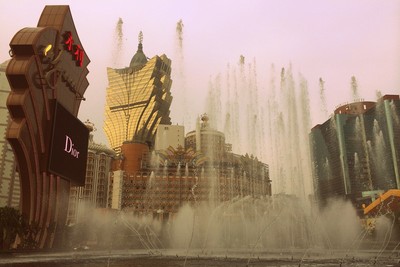 Macau Hotel Fountains