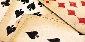 Old Worn Playing Cards