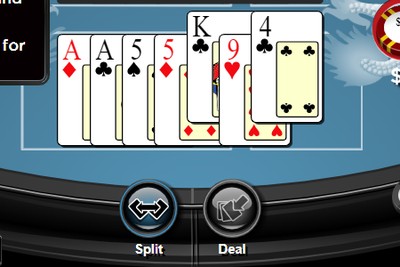 Pai Gow Poker Split Card Selection