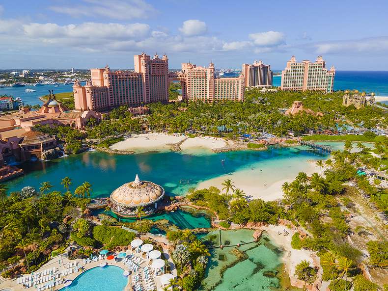 Paradise Island in the Bahamas