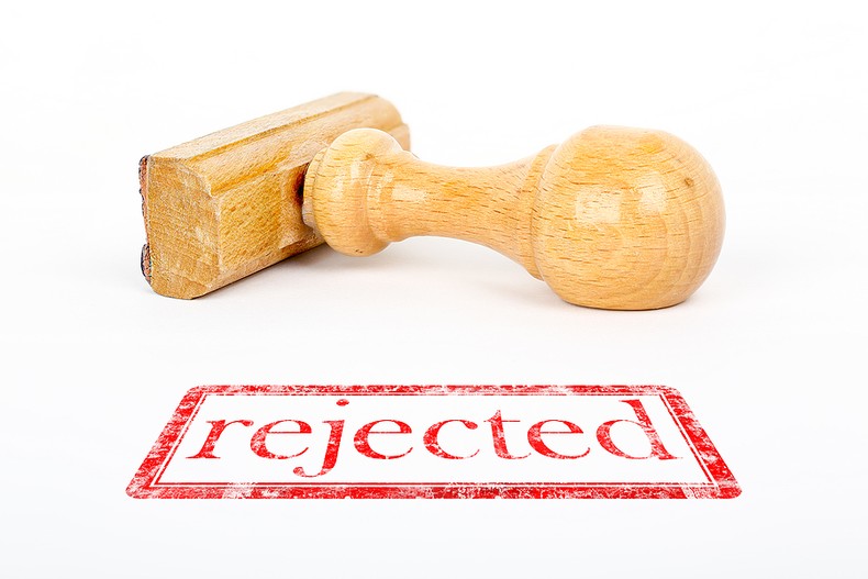 Rejected Wooden Stamp