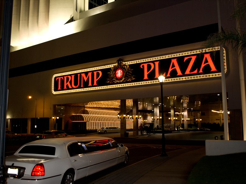 Trump Plaza in Atlantic City